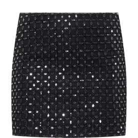 Beaded Mini Skirt