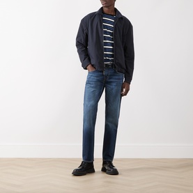 Casual Denim Bomber Jacket