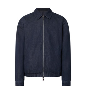 Casual Denim Bomber Jacket