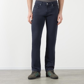 The Straight Mid-Rise Straight Leg Trousers