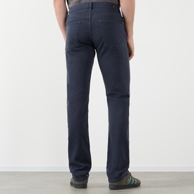 The Straight Mid-Rise Straight Leg Trousers