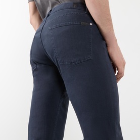 The Straight Mid-Rise Straight Leg Trousers