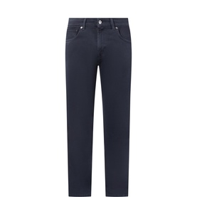 The Straight Mid-Rise Straight Leg Trousers