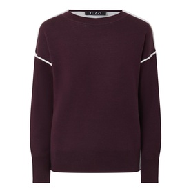 Contrast Knitted Sweater