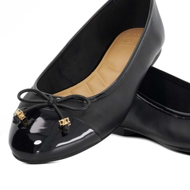 Hallo Wide-Fit Ballet Pumps