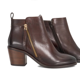 Paicing Wide-Fit Heeled Ankle Boots