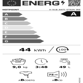 9kg Washing Machine 1400RPM