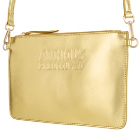 Logo Zipped Clutch