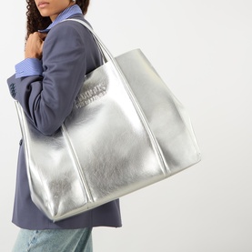 Oversized Logo Tote Bag