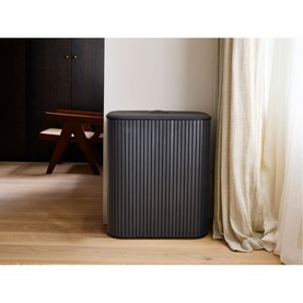 Tota Twin Luxe Easy-Empty Bamboo Laundry Basket 90L