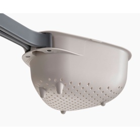 Droplet Compact Colander with Folding Handles