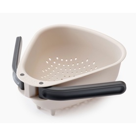 Droplet Compact Colander with Folding Handles