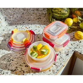 Nest&trade; Lock Multi-Size Eight-Piece Storage Set