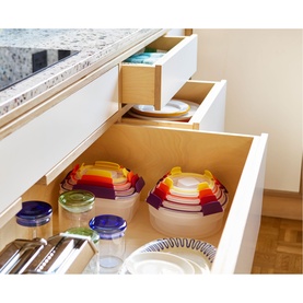 Nest&trade; Lock Round Multi-Size Four-Piece Storage Set