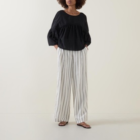 Gathered Yoke Blouse