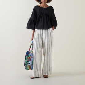 Gathered Yoke Blouse