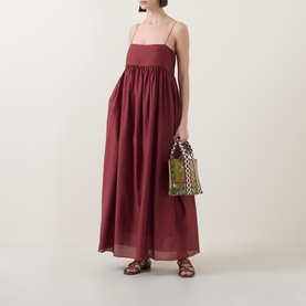 Empire Pintuck Dress