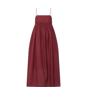 Empire Pintuck Dress