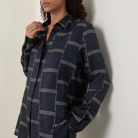 Printed Silk Shirt