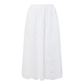 Broderie Scallop Skirt
