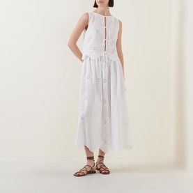 Broderie Scallop Skirt