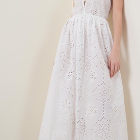 Broderie Scallop Skirt