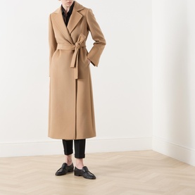 Longrun Belted Wrap Coat