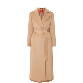 Longrun Belted Wrap Coat