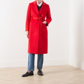 Runaway Belted Wrap Coat