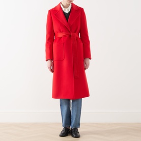 Runaway Belted Wrap Coat