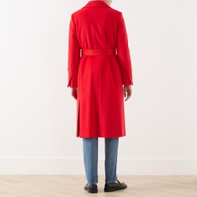Runaway Belted Wrap Coat