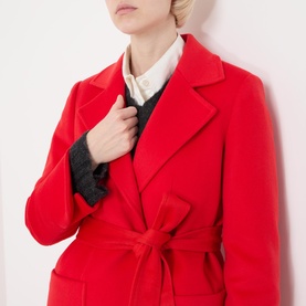 Runaway Belted Wrap Coat