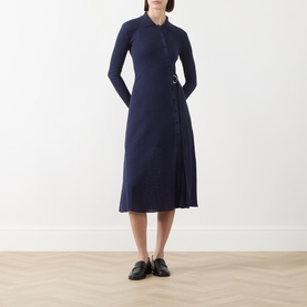 Gettito Ribbed Knit Dress