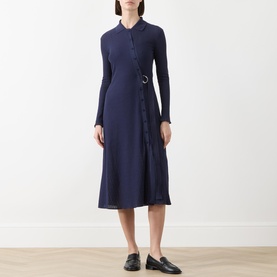 Gettito Ribbed Knit Dress