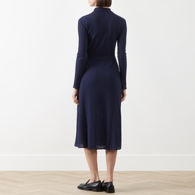 Gettito Ribbed Knit Dress