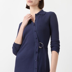 Gettito Ribbed Knit Dress