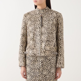 Pinne Spotted Leather Jacket