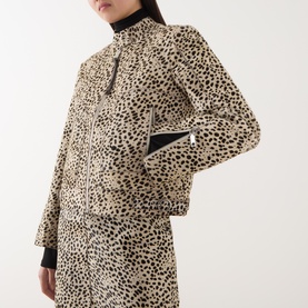 Pinne Spotted Leather Jacket