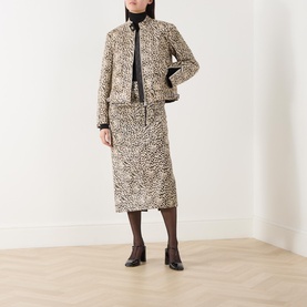Pinne Spotted Leather Jacket