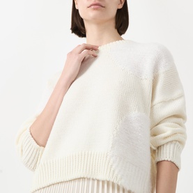 Zuppa Polka Dot Patch Sweater