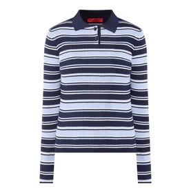 Locusta Striped Polo Sweater