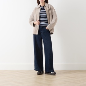 Locusta Striped Polo Sweater