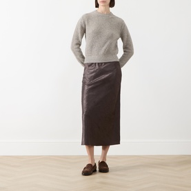 Gerusia Textured Flared Skirt