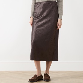 Gerusia Textured Flared Skirt