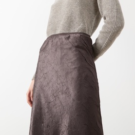 Gerusia Textured Flared Skirt