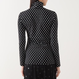 Fuggito Polka-Dot Top & Gloves
