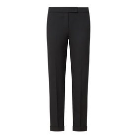 Turn Up Slim Leg Trousers