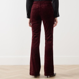 Laurel Canyon High-Rise Bootcut Trousers