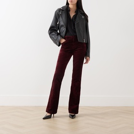 Laurel Canyon High-Rise Bootcut Trousers
