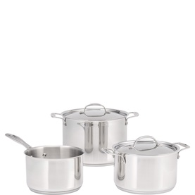 Profile Saucepan Three-Piece Set